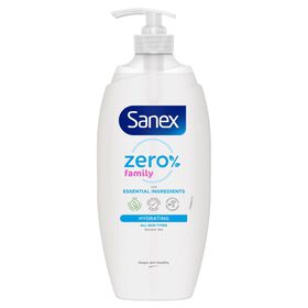Gel de Banho Zero% Family com Doseador Sanex
