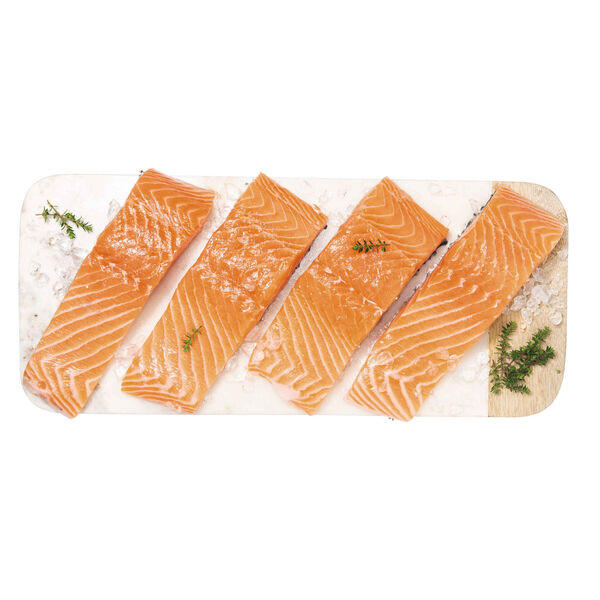 Porções de Salmão Fresco