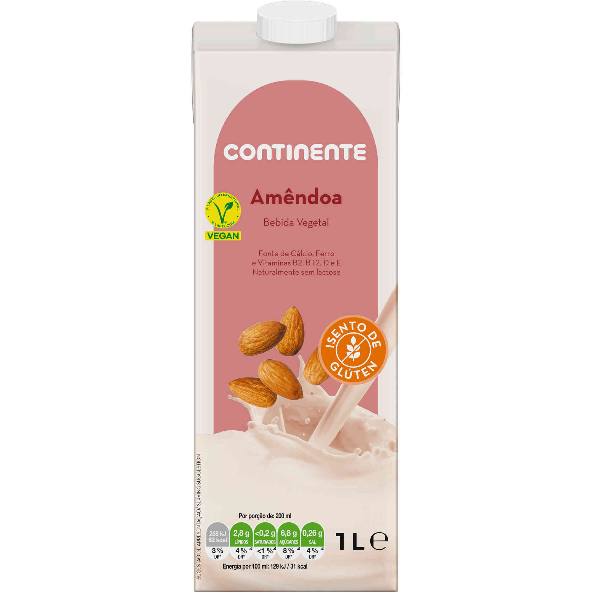 Bebida Vegetal de Amêndoa