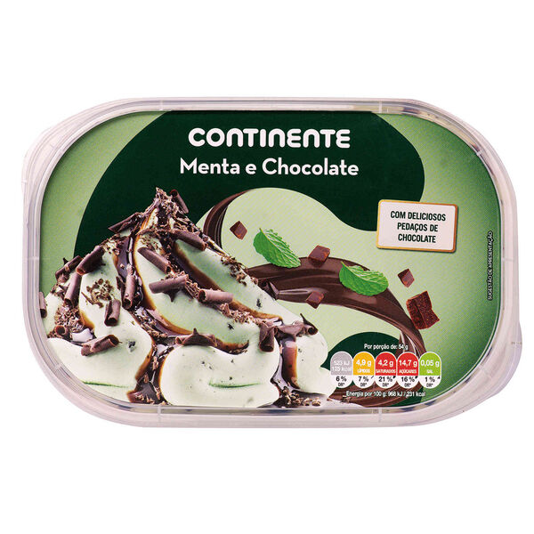 Gelado Menta Continente