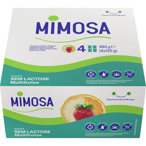 Iogurte Aroma Multifrutos sem Lactose Mimosa