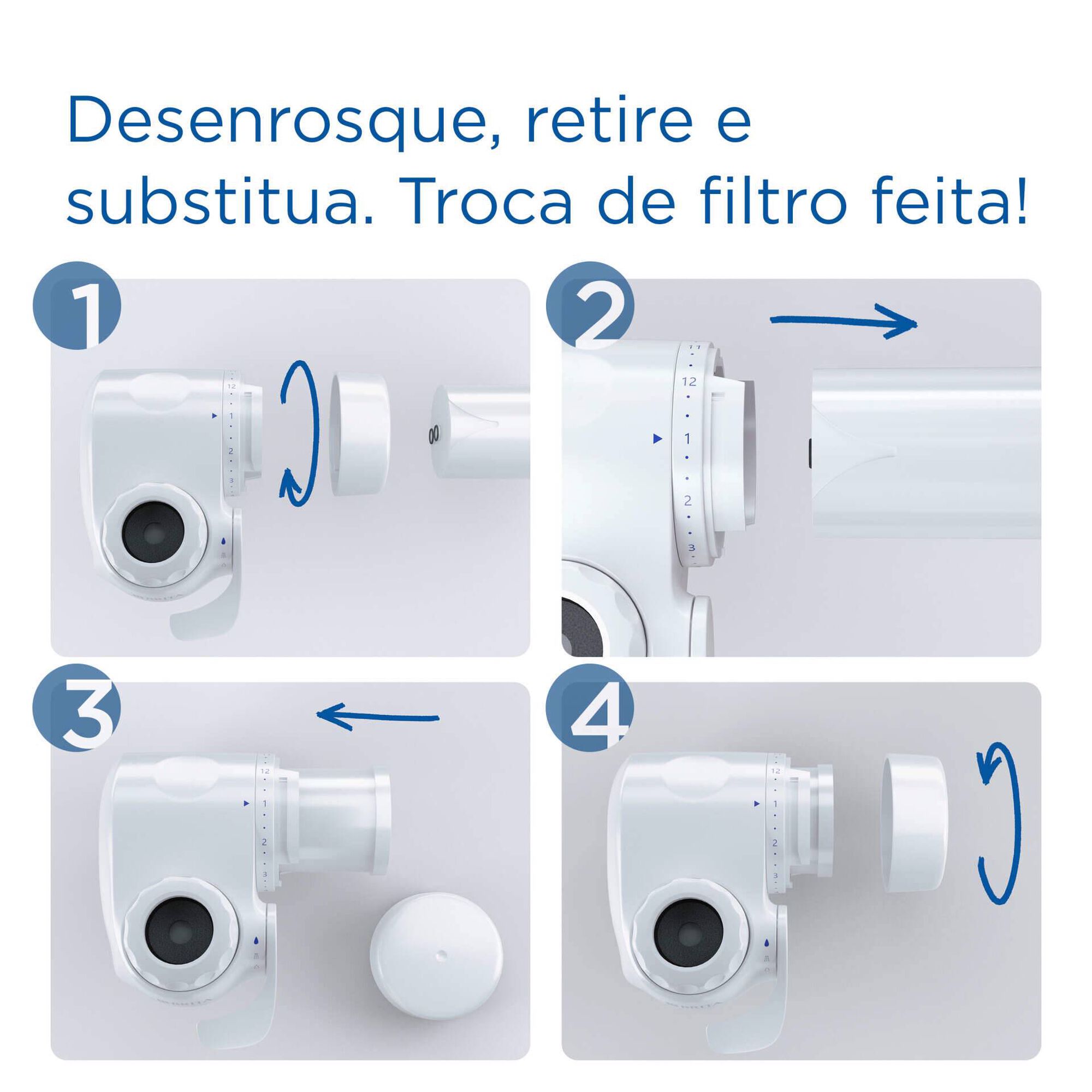 Filtro para Sistema Filtra&ccedil;&atilde;o &Aacute;gua para Torneira On Tap HF Brita