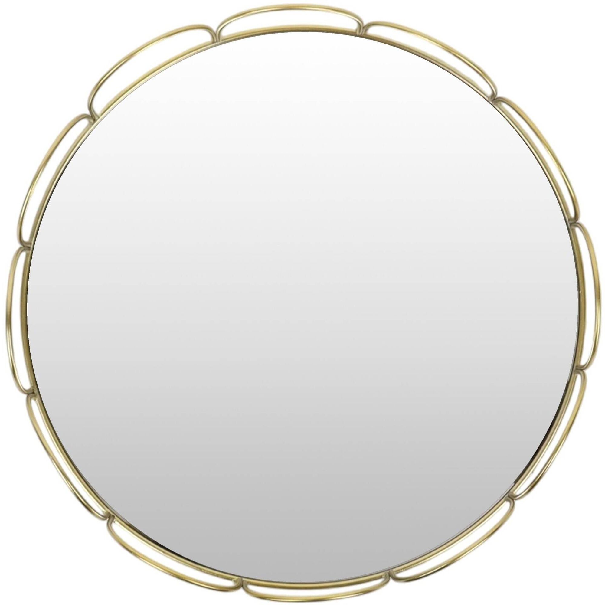 Tabuleiro 27cm Dourado Gomos Kasa