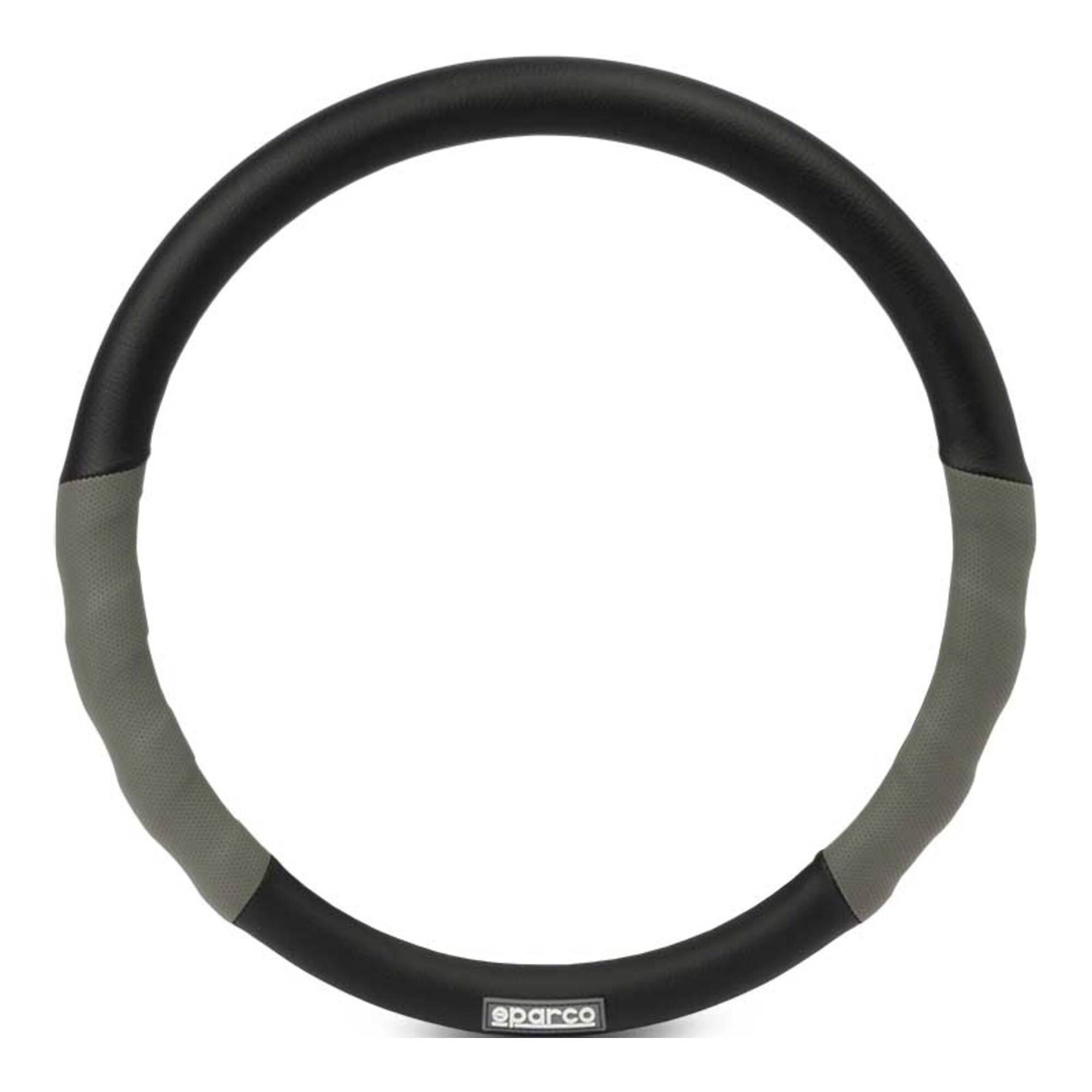 Capa de Volante Cinza/Preto