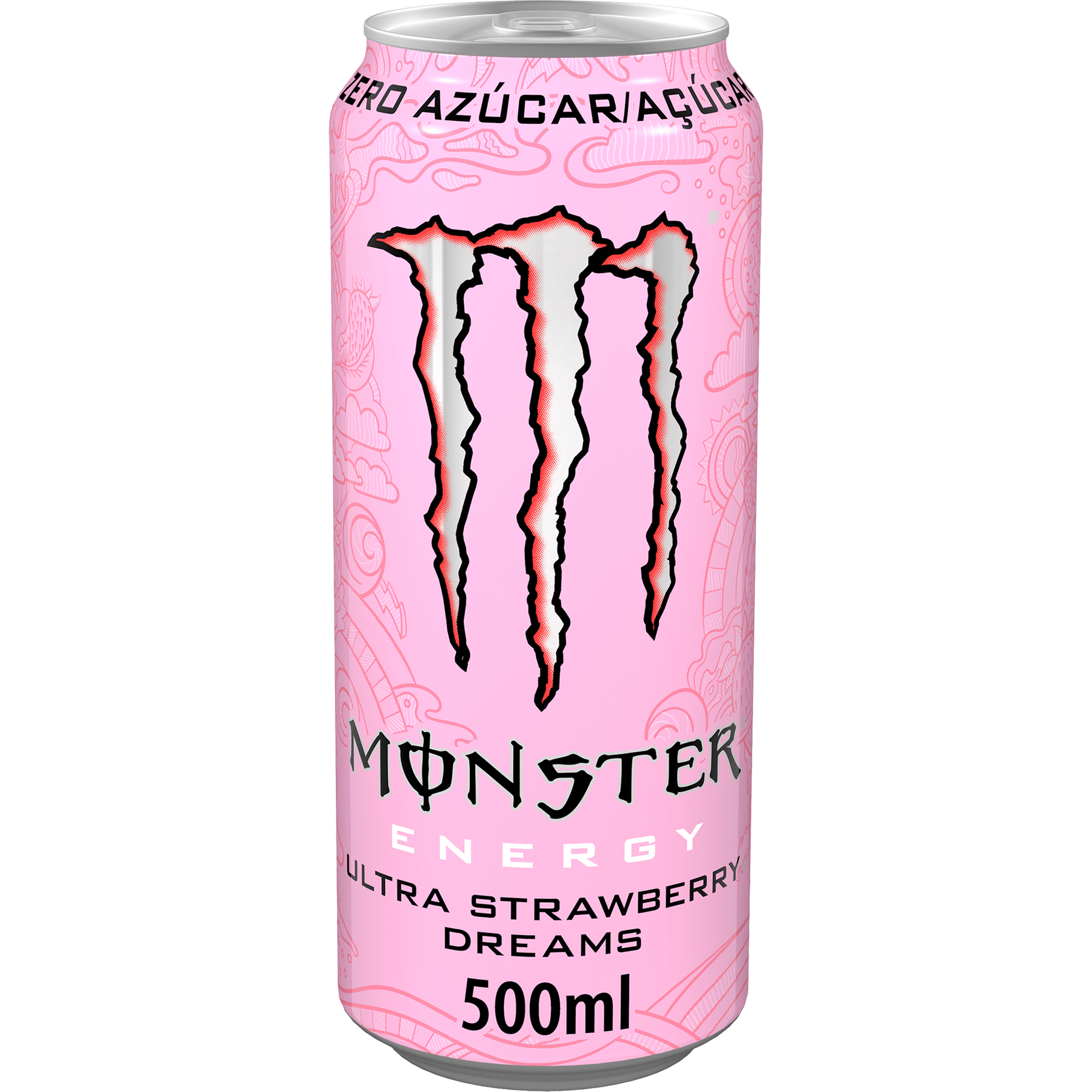 Bebida Energ&eacute;tica em Lata Ultra Strawberry Dreams Sem A&ccedil;&uacute;car Monster