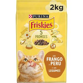 Ração para Gato Adulto Frango, Peru e Legumes