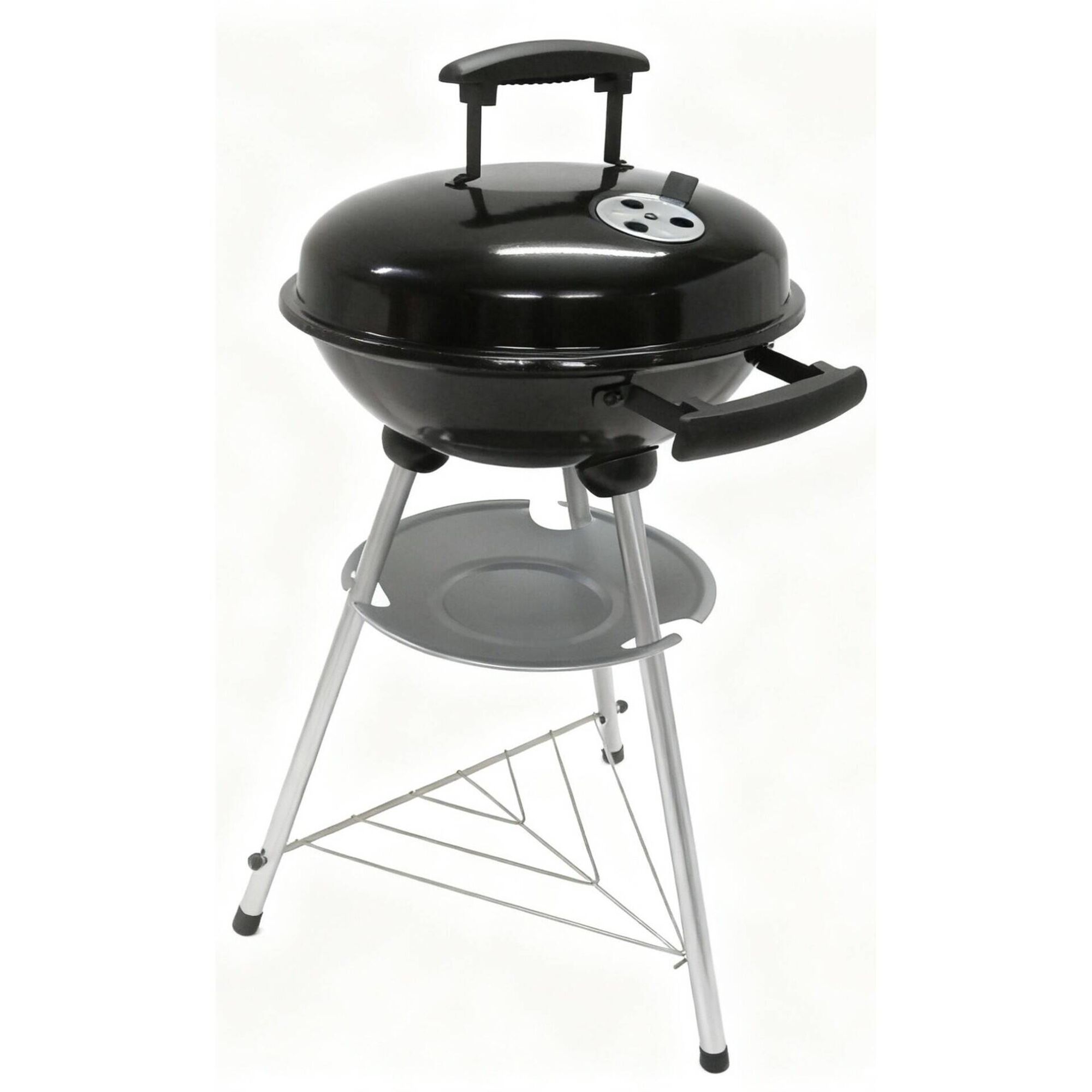 Barbecue Carv&atilde;o 45x42x71cm Preto Alfama BBQ Collection