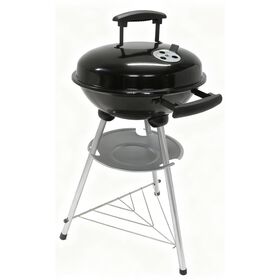 Barbecue Carv&atilde;o 45x42x71cm Preto Alfama BBQ Collection