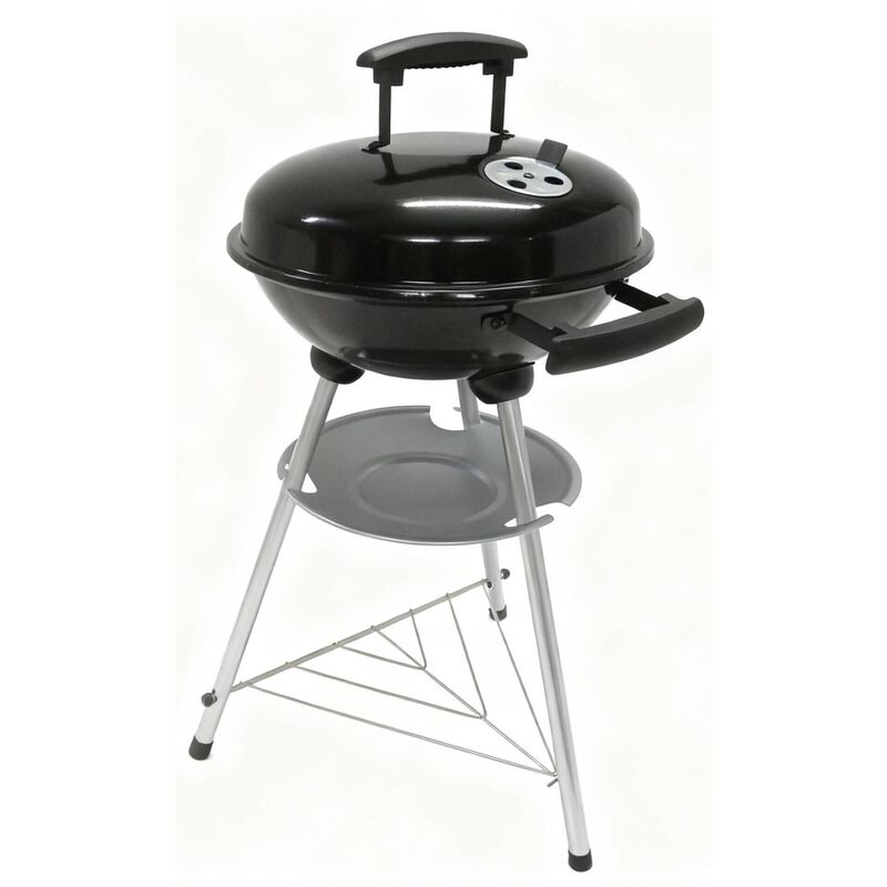 Barbecue Carvão 45x42x71cm Preto Alfama BBQ Collection
