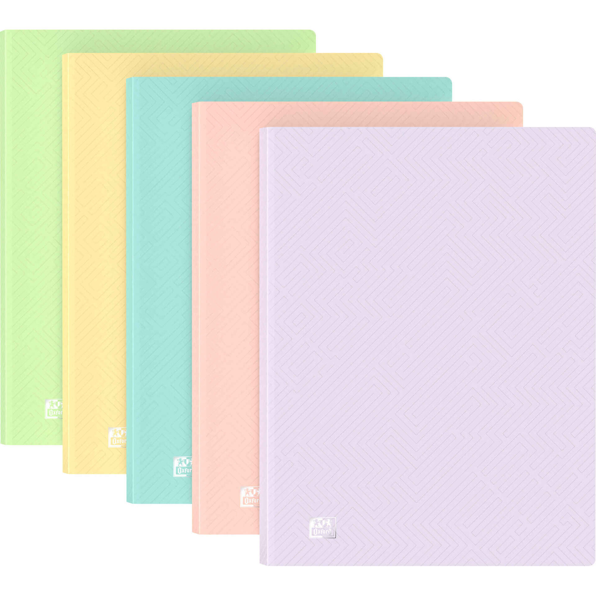Portef&oacute;lio Urban Pastel 40 Bolsas A4 (v&aacute;rias cores) Oxford
