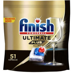 Detergente M&aacute;quina Loi&ccedil;a Pastilhas Ultimate Plus Finish