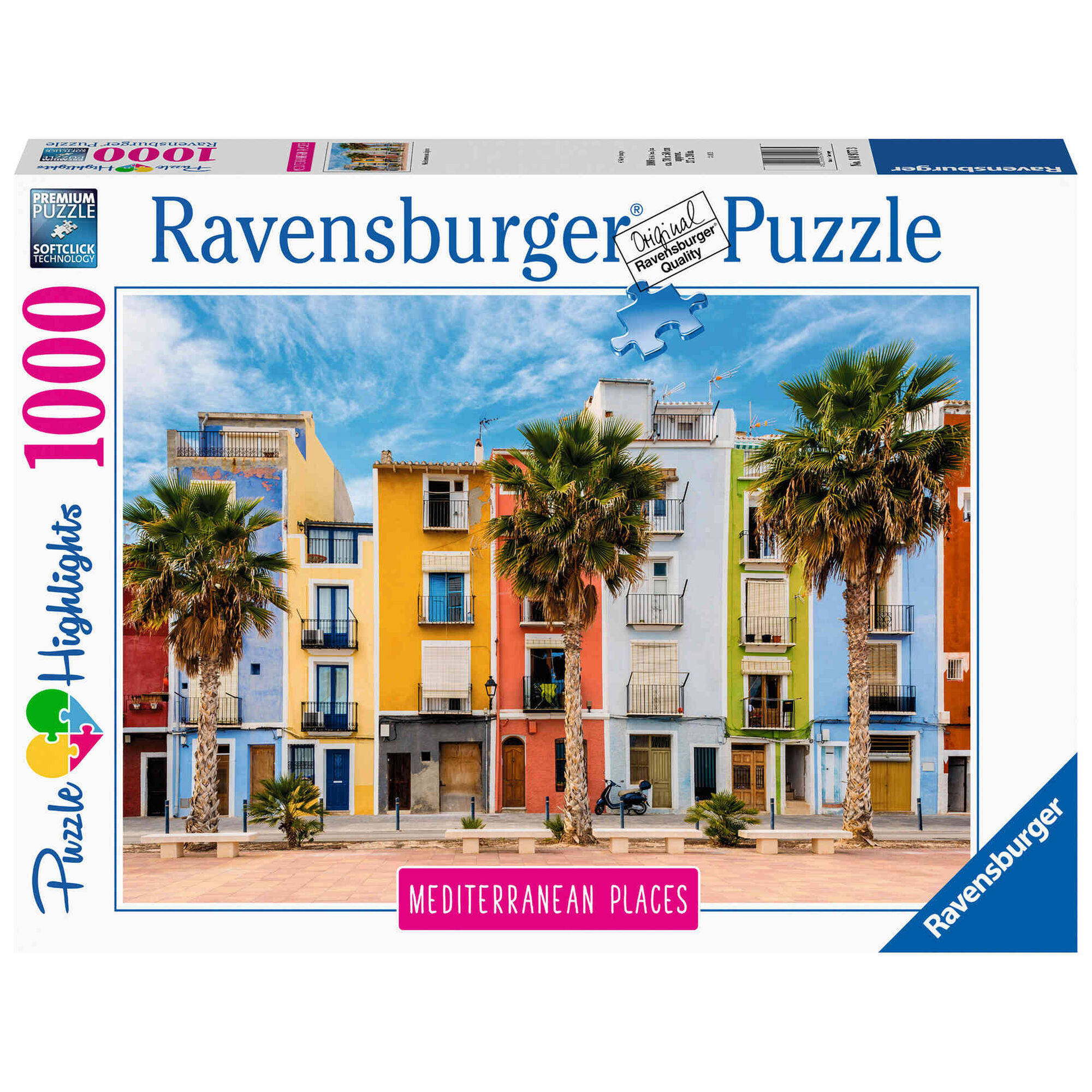 Puzzle Espanha Mediterrâneo 1000 Peças Puzzle Espanha Mediterrâneo 1000 Peças