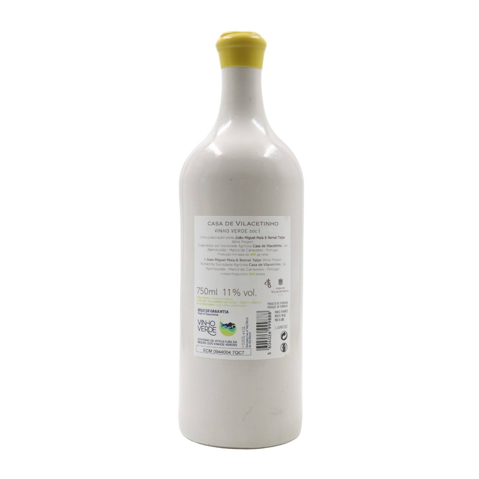 Casa De Vilacetinho Avesso Raw Nature Vinho Verde Branco