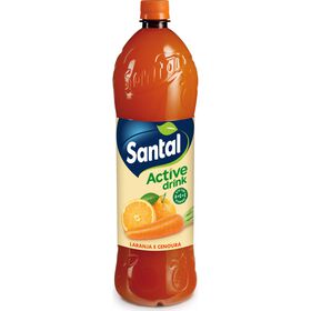 Refrigerante sem G&aacute;s Laranja e Cenoura Santal
