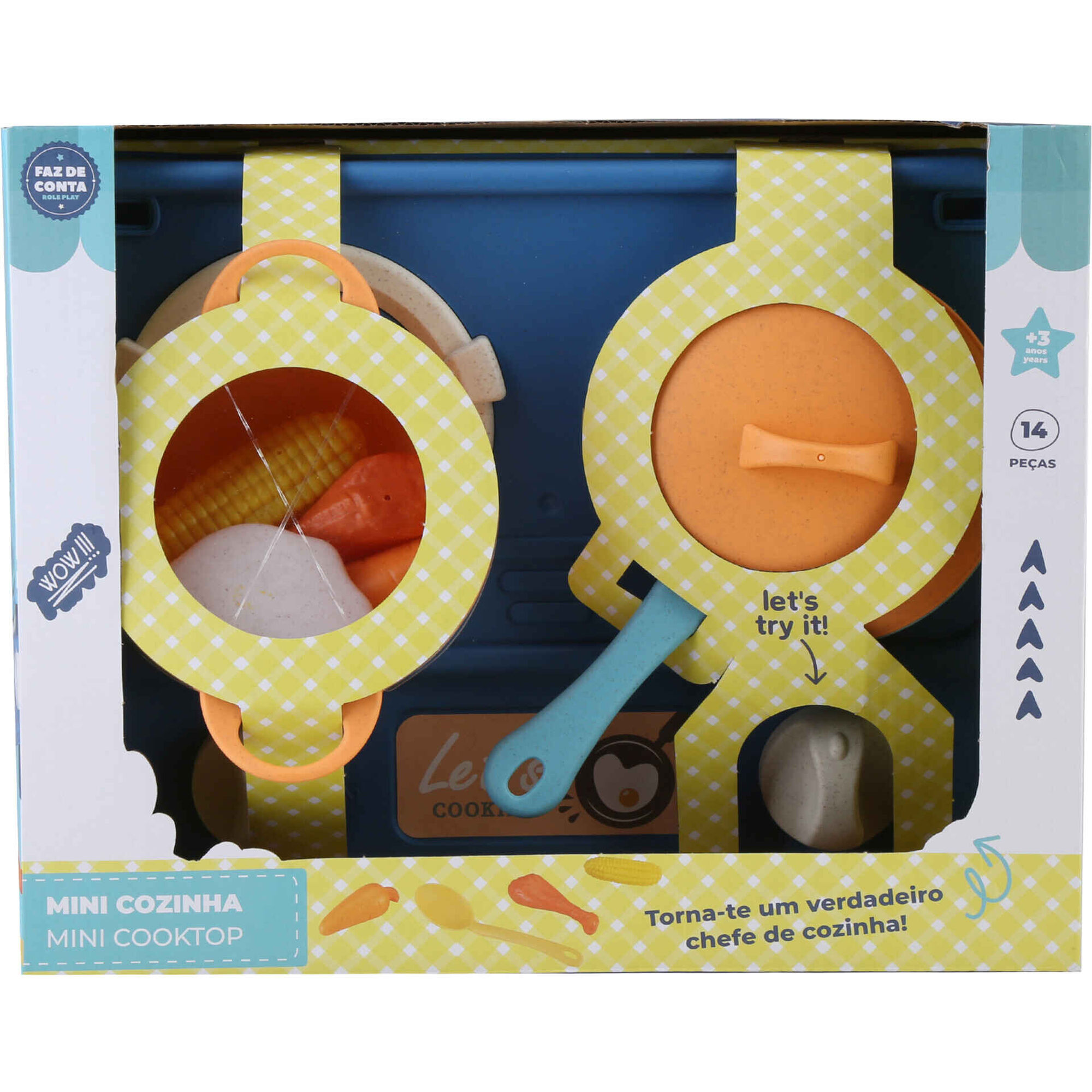 Zoko Faz de Conta - Conjunto de 14 Pe&ccedil;as para Cozinha