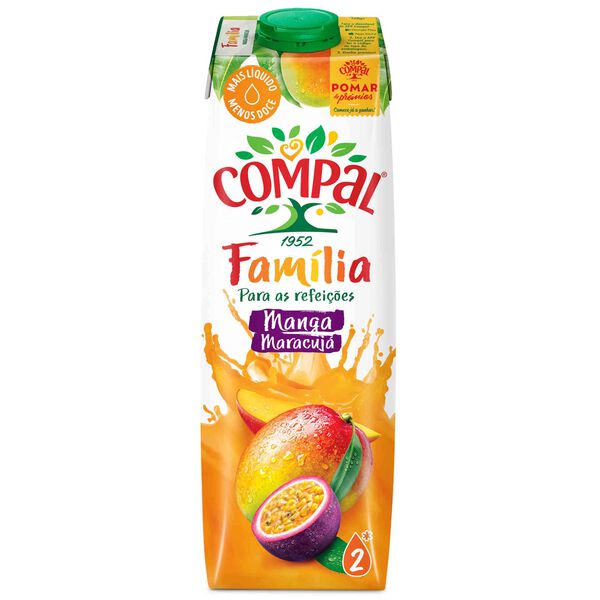 Néctar Manga e Maracujá Compal Família