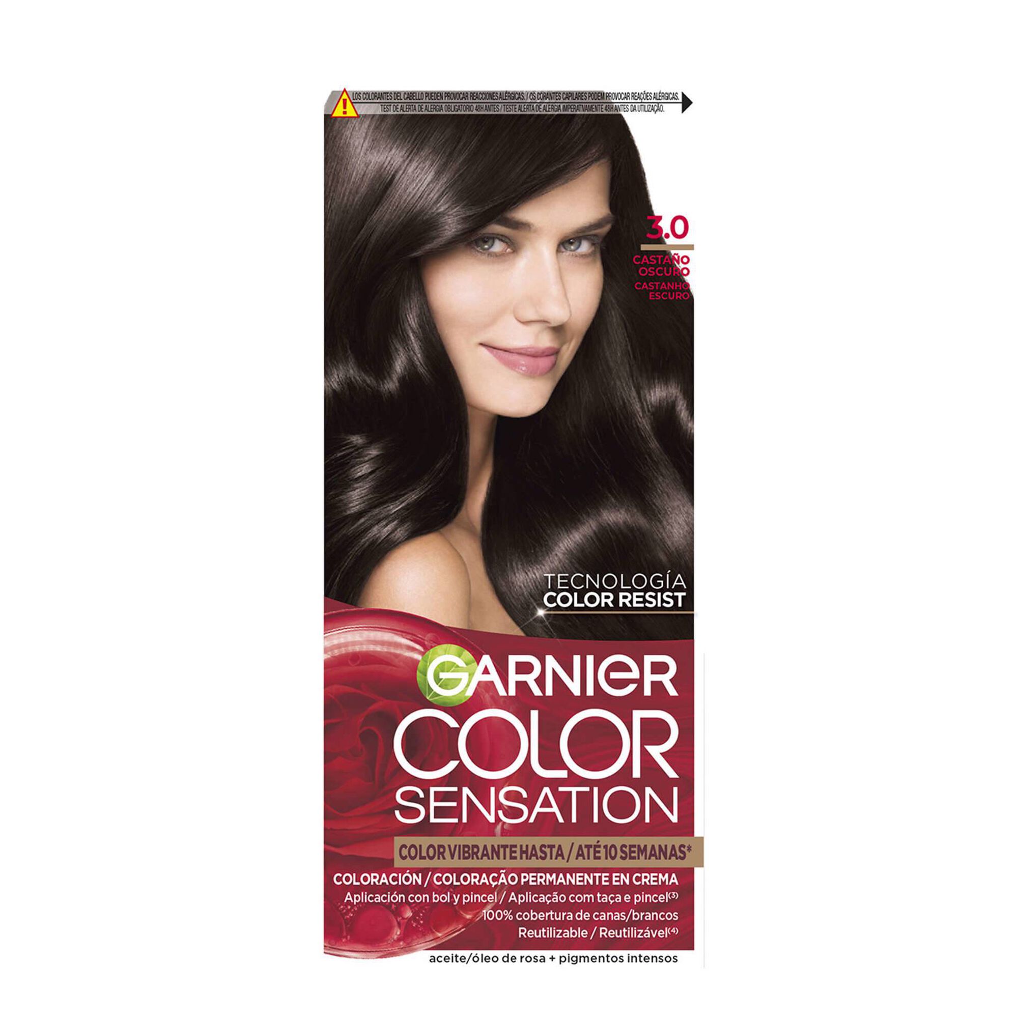 Coloração Permanente Color Sensation Castanho Escuro 3.0 Coloração Permanente Color Sensation Castanho Escuro 3.0