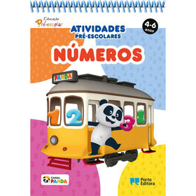 Bloco de Atividades Pr&eacute;-escolares Panda - N&uacute;meros (4-6 Anos)
