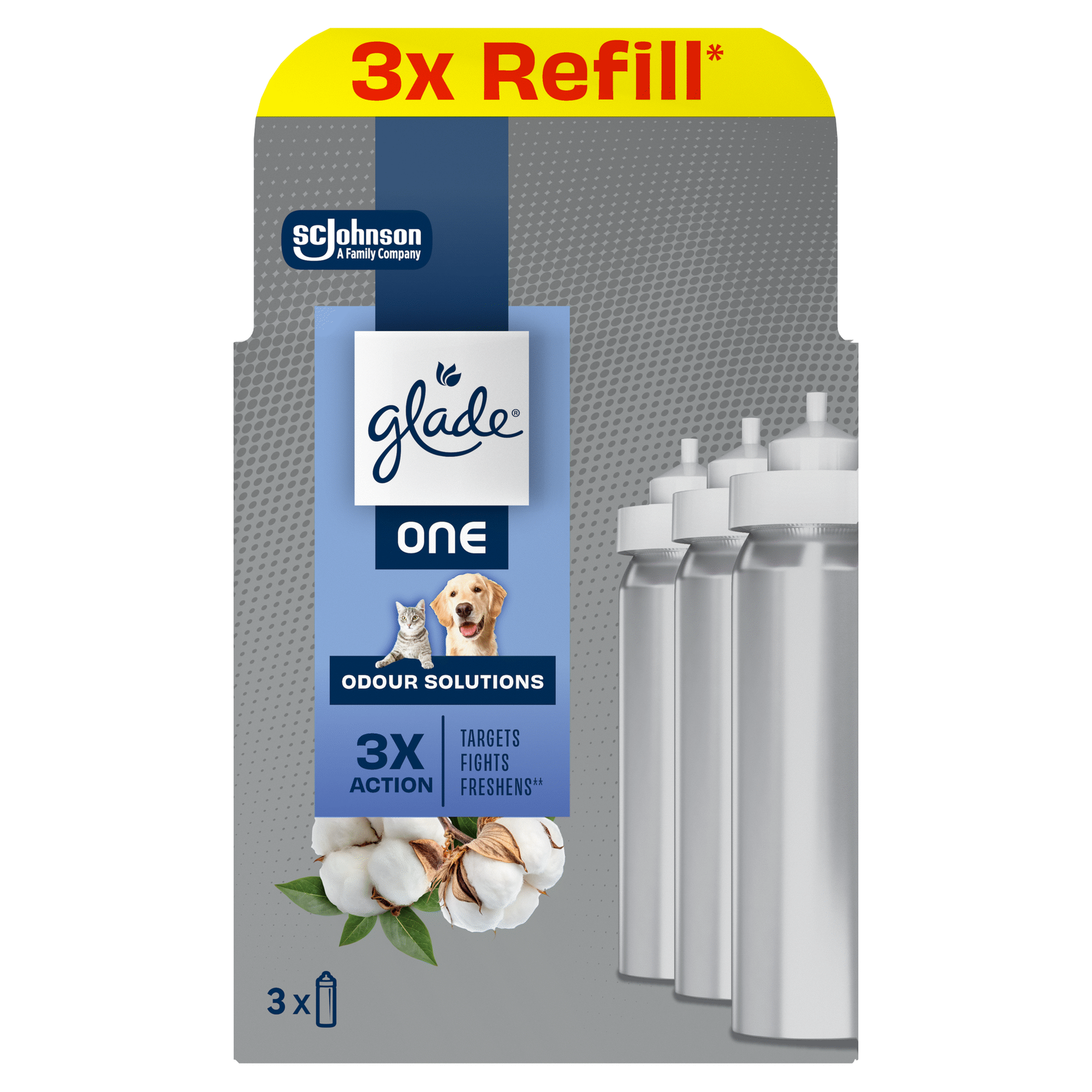 Ambientador Recarga One Pet Odour Solutions Glade