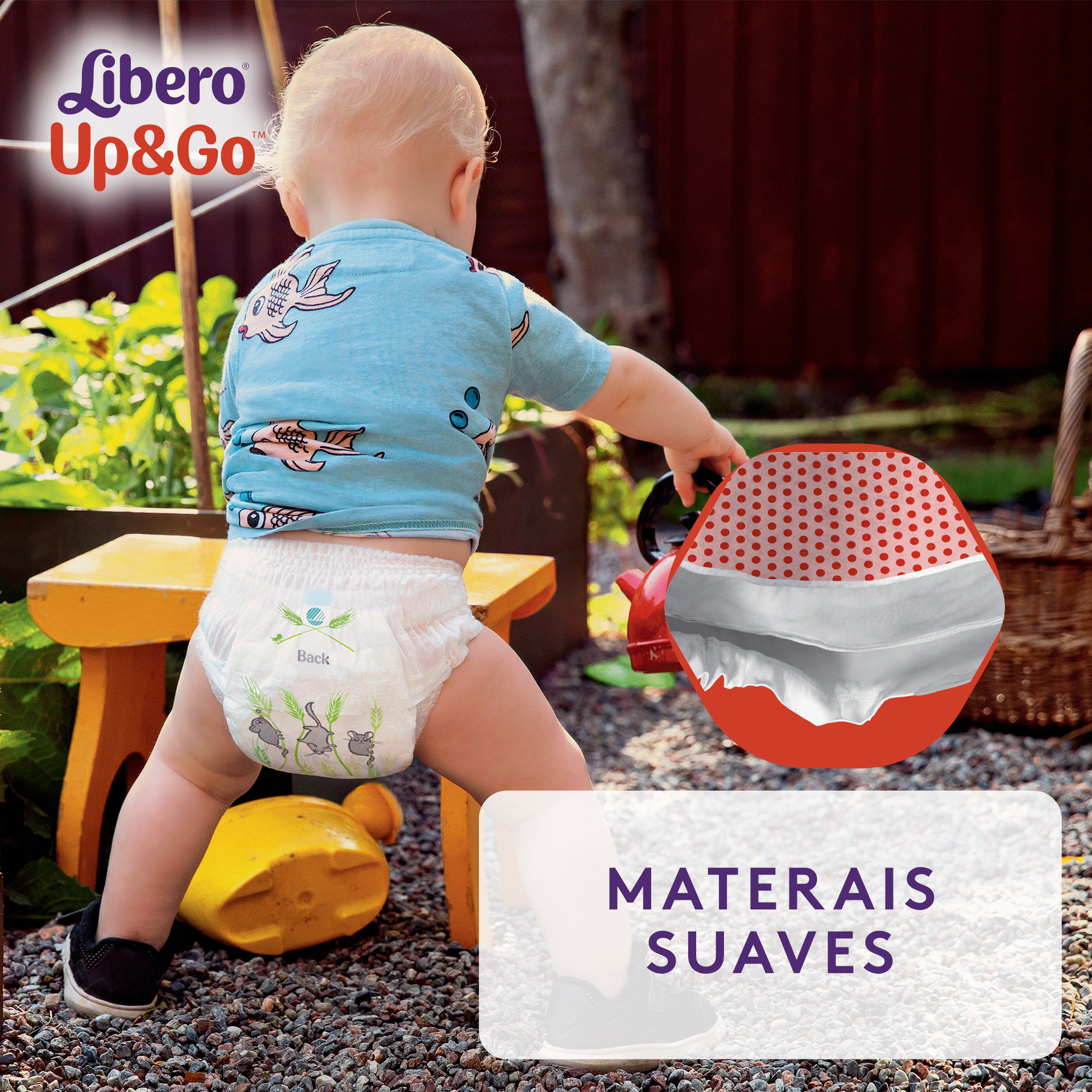 Fraldas Cueca Up&Go 7-11 kg T4