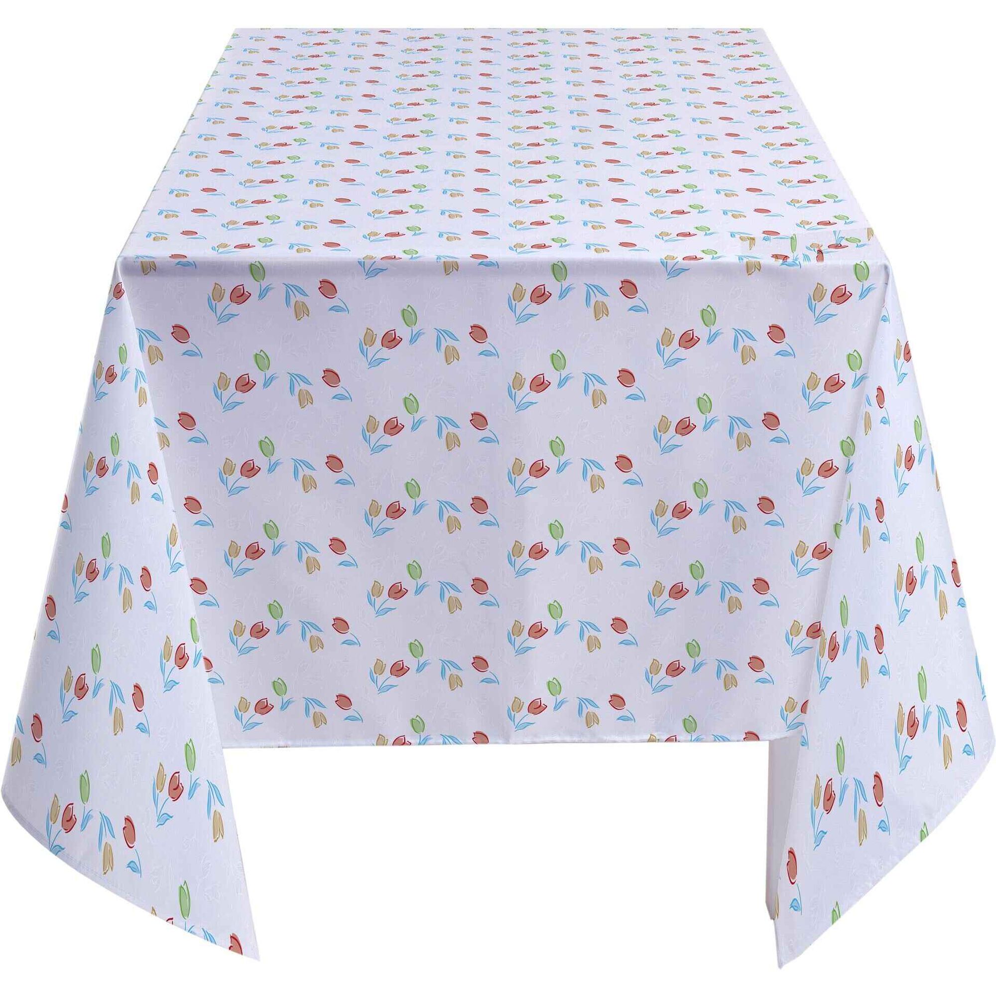 Toalha Mesa PVC Peva Tulipas Kasa