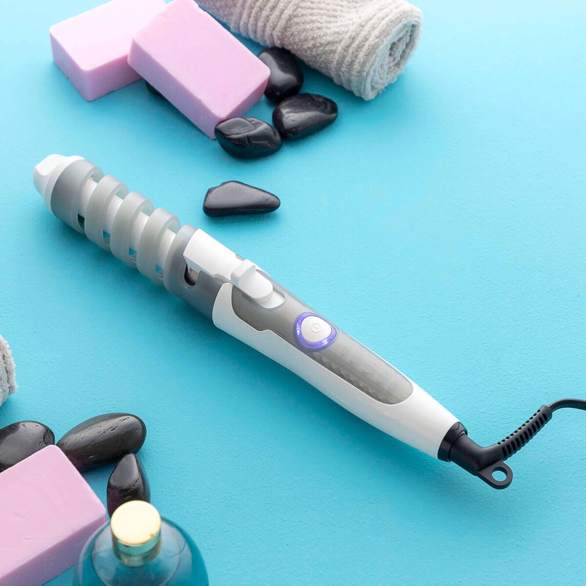 Modelador de Carac&oacute;is em Espiral com Revestimento Cer&acirc;mico Spihair InnovaGoods