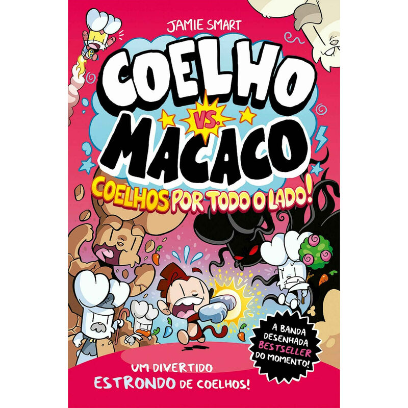 Coelho vs. Macaco Nº 9 - Coelhos Por Todo o Lado! de Jamie Smart