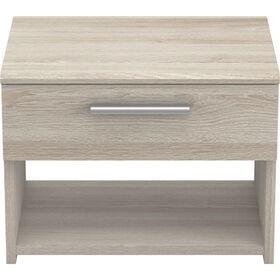 Mesa de Cabeceira 43x32x32cm Carvalho Pricy 2