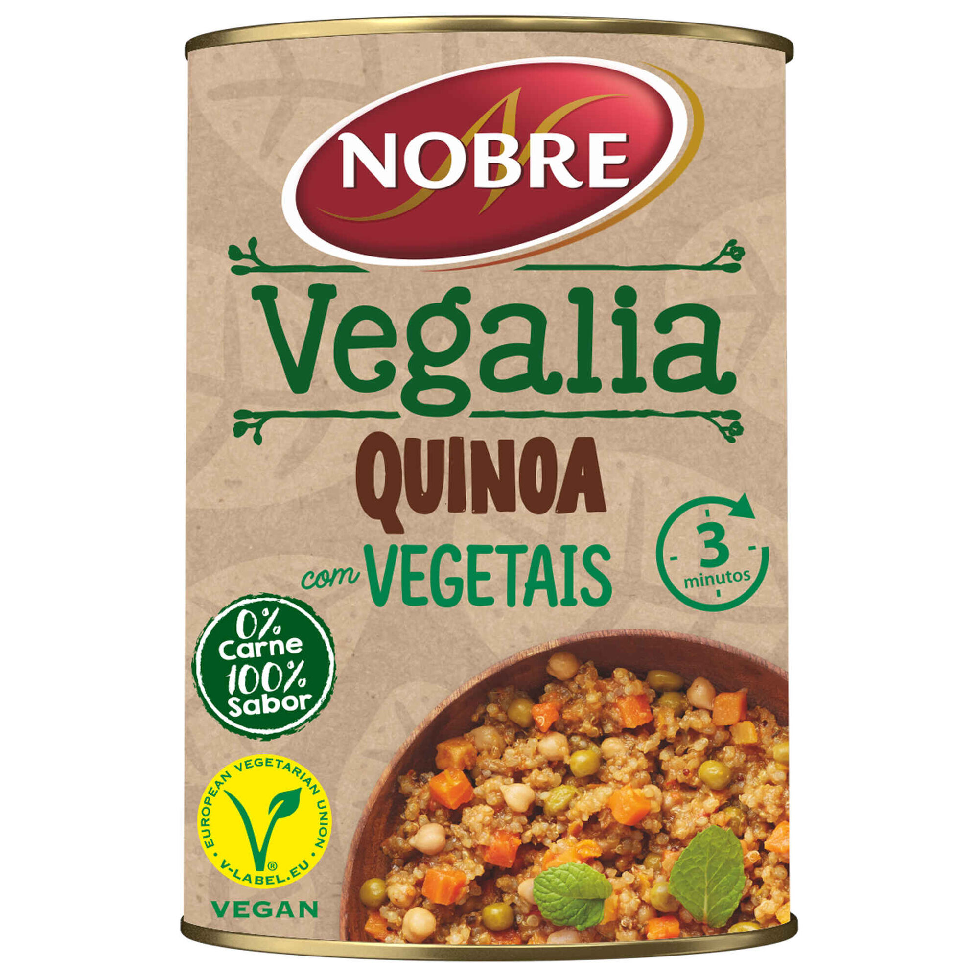 Refeição Quinoa com Vegetais Vegalia