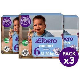Fraldas Comfort 13-20 Kg T6 Libero
