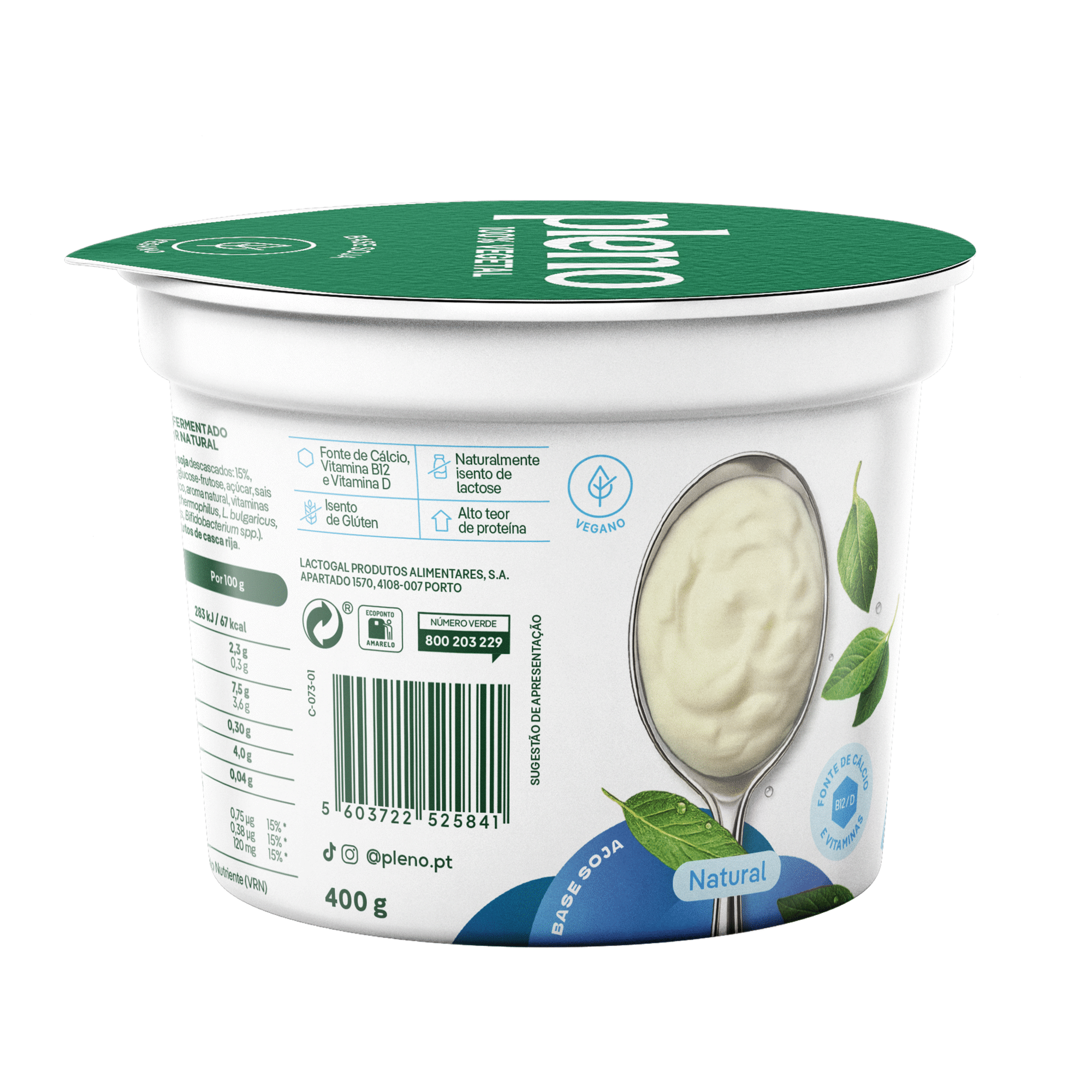 Vegegurte Base de Soja Natural Pleno&nbsp; &nbsp;