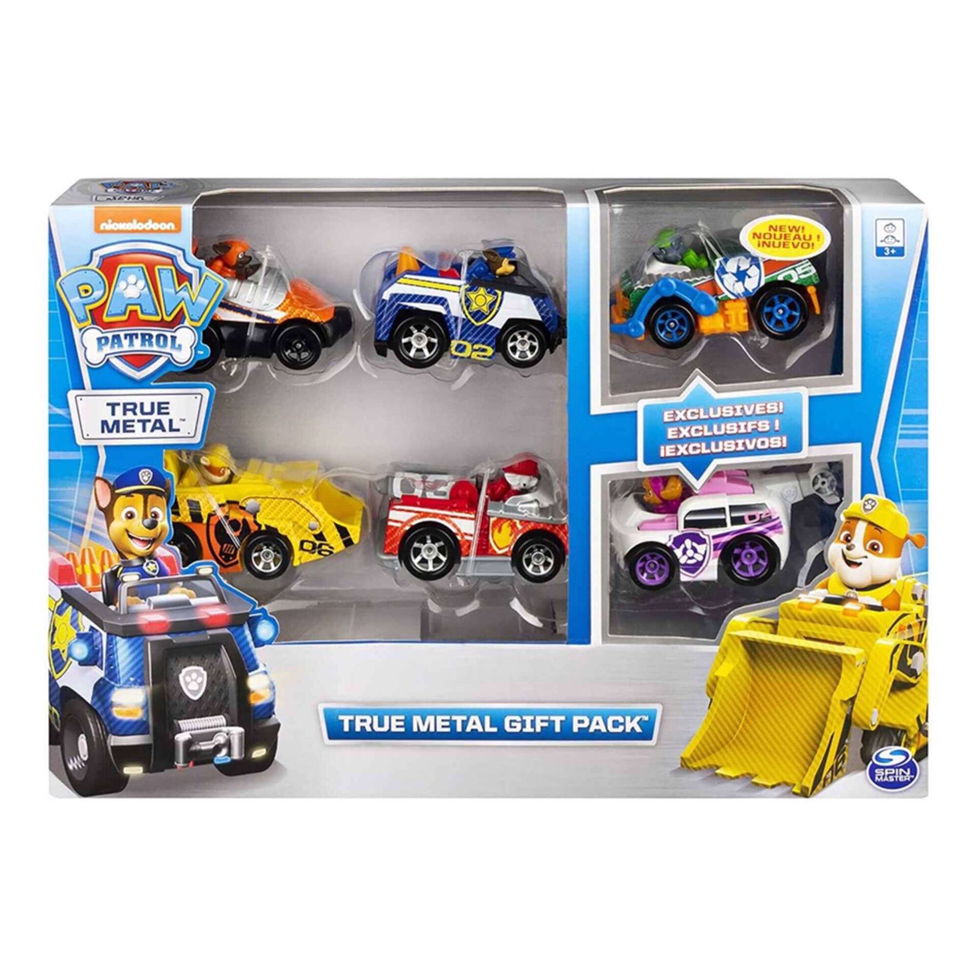 Conjunto de 6 Veículos Die Cast