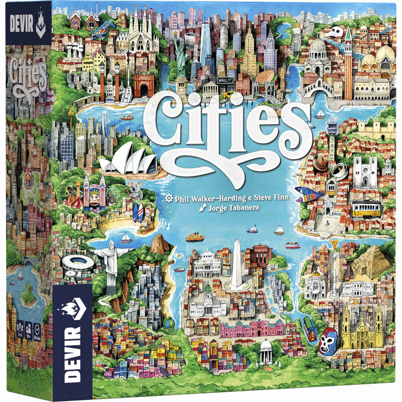 Devir - Jogo de Tabuleiro Cities