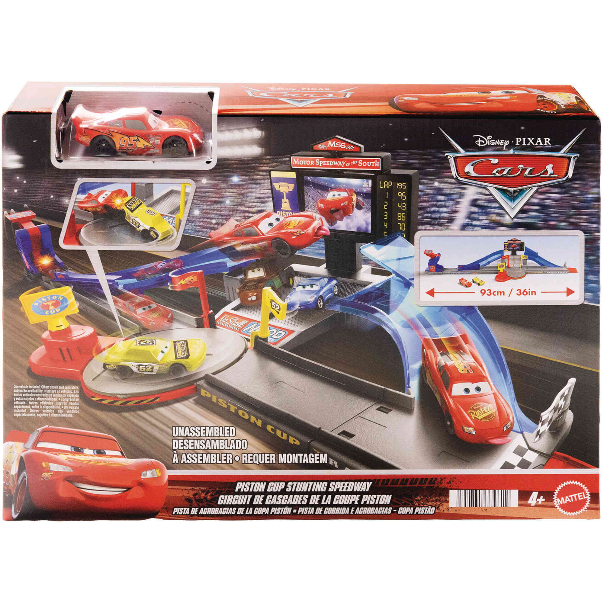 Disney - Pista Cars Piston Cup Acrobacias