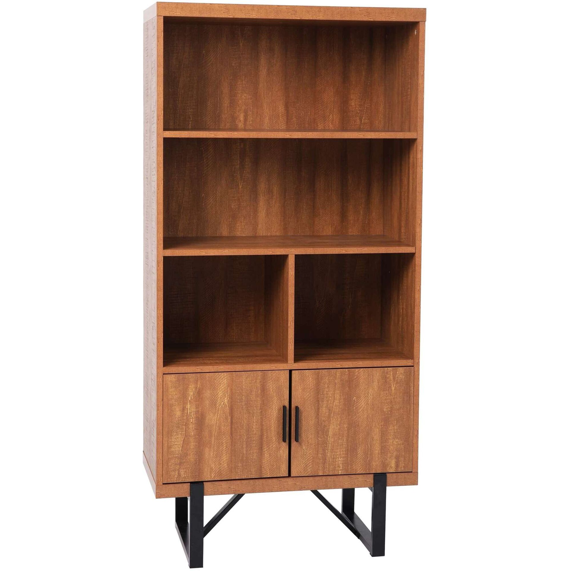 Estante 3 Prateleiras/Portas 40x80x165cm Nordic