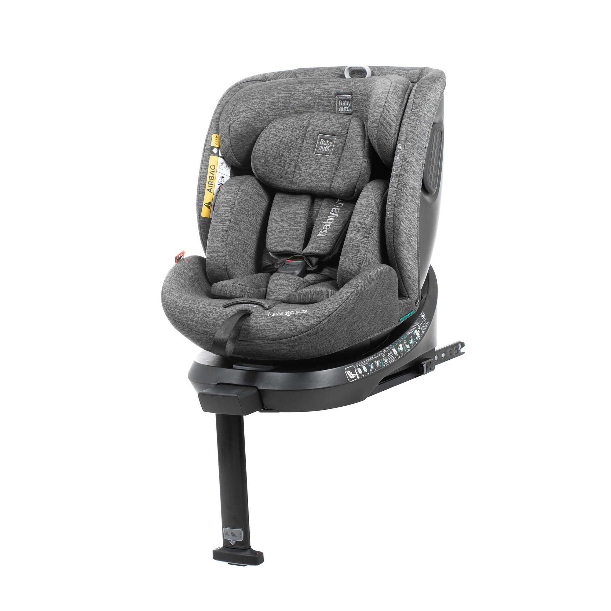 Cadeira Auto I-Size 40-150cm Isofix Rotativa Core