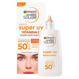 Protetor Solar Fluído Ambre Solaire Anti-Manchas FPS 50+ Protetor Solar Fluído Ambre Solaire Anti-Manchas FPS 50+