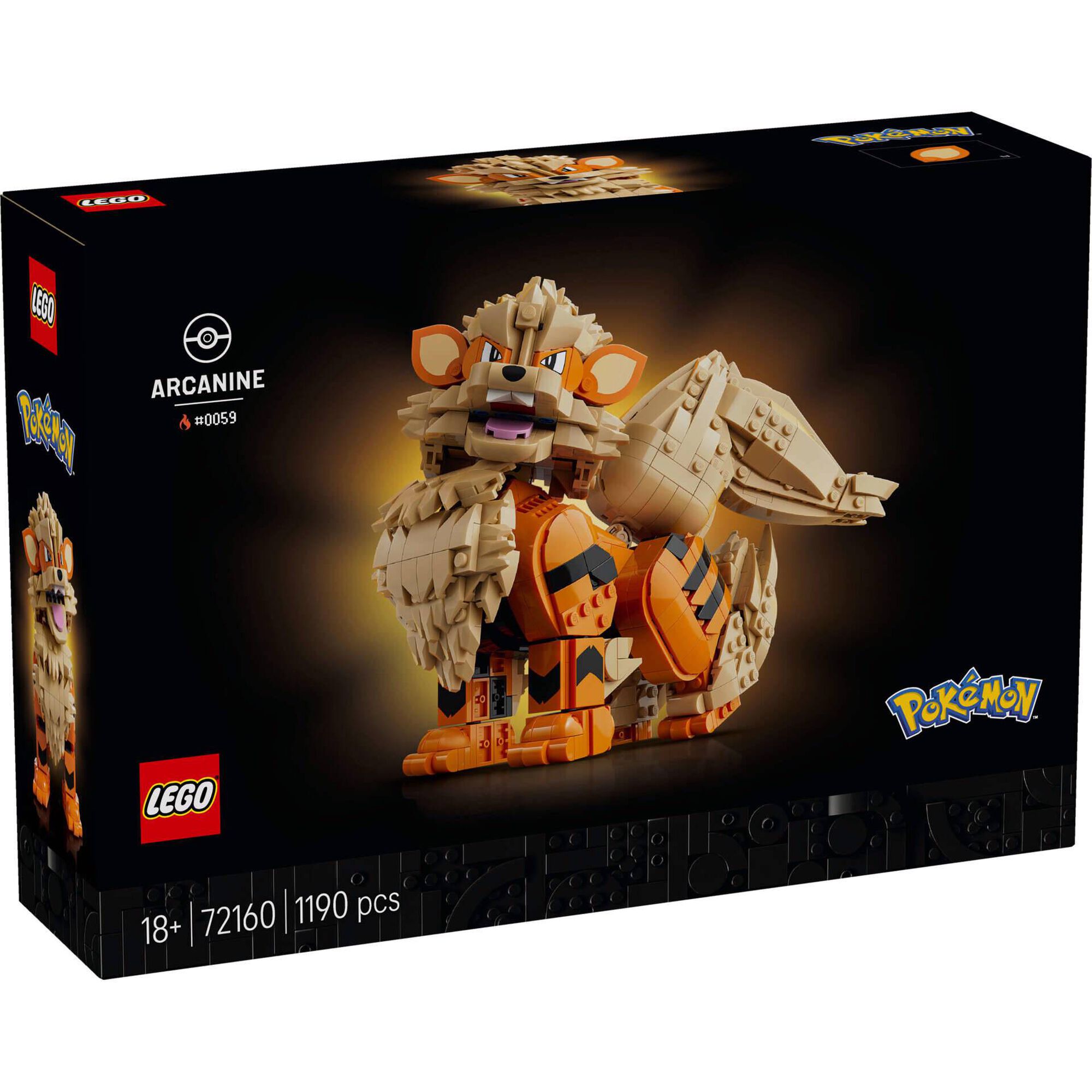 LEGO Pok&eacute;mon - Arcanine - 72160
