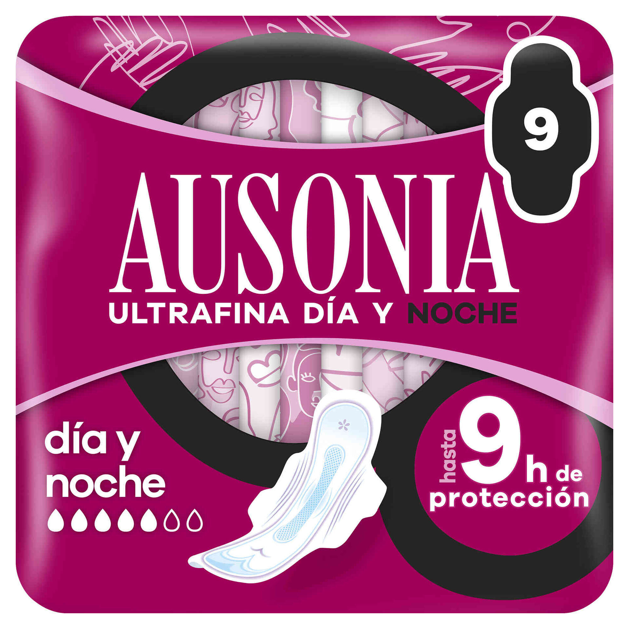 Pensos Higiénicos Ultrafina Noite com Abas