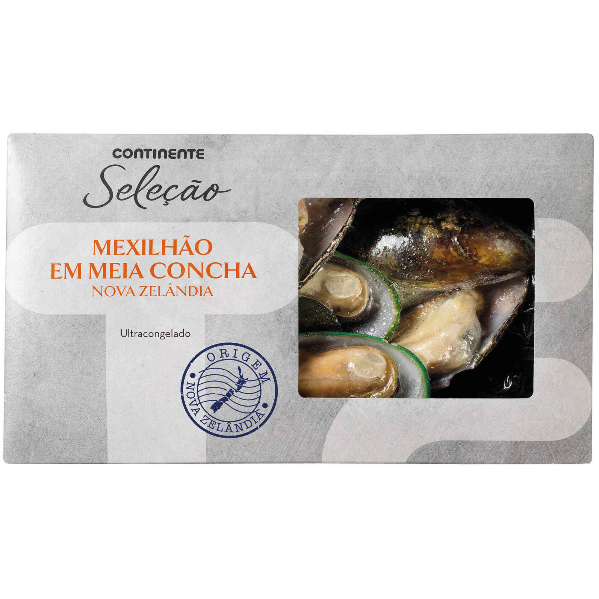 Mexilhão Meia Concha da Nova Zelândia Ultracongelado