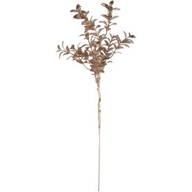 Haste Folhas Dourada 30cm Kasa