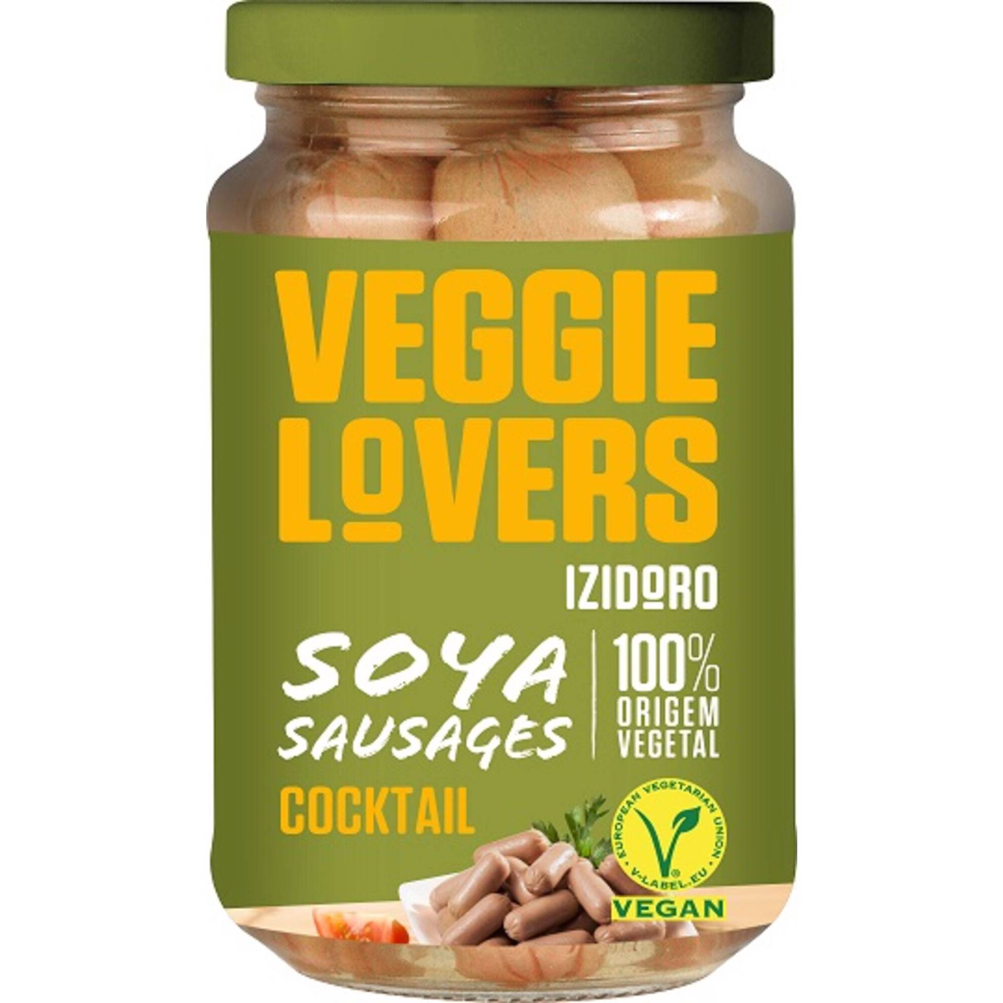 Salsichas de Soja Cocktail Frasco