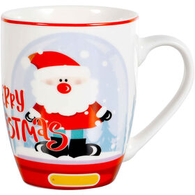 Caneca Branca 320ml Pai Natal