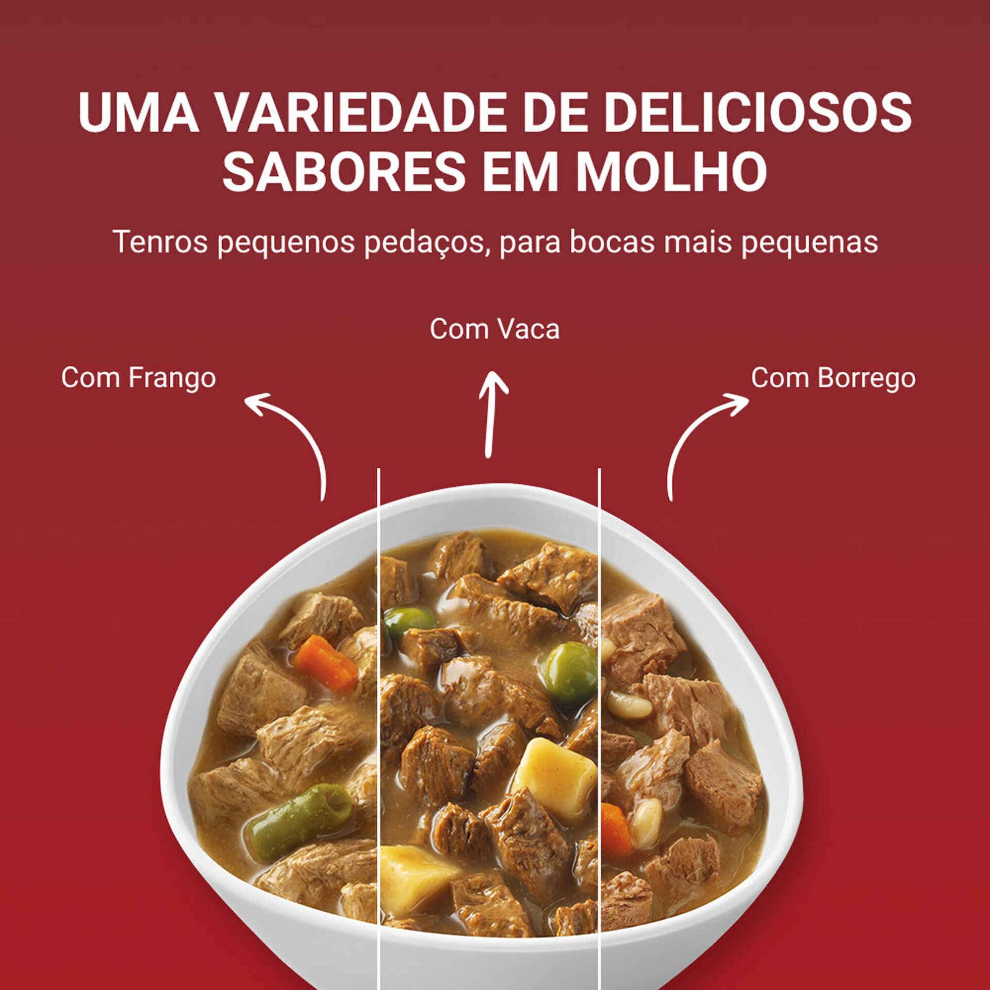 Comida H&uacute;mida para C&atilde;o Mix Purina One Mini