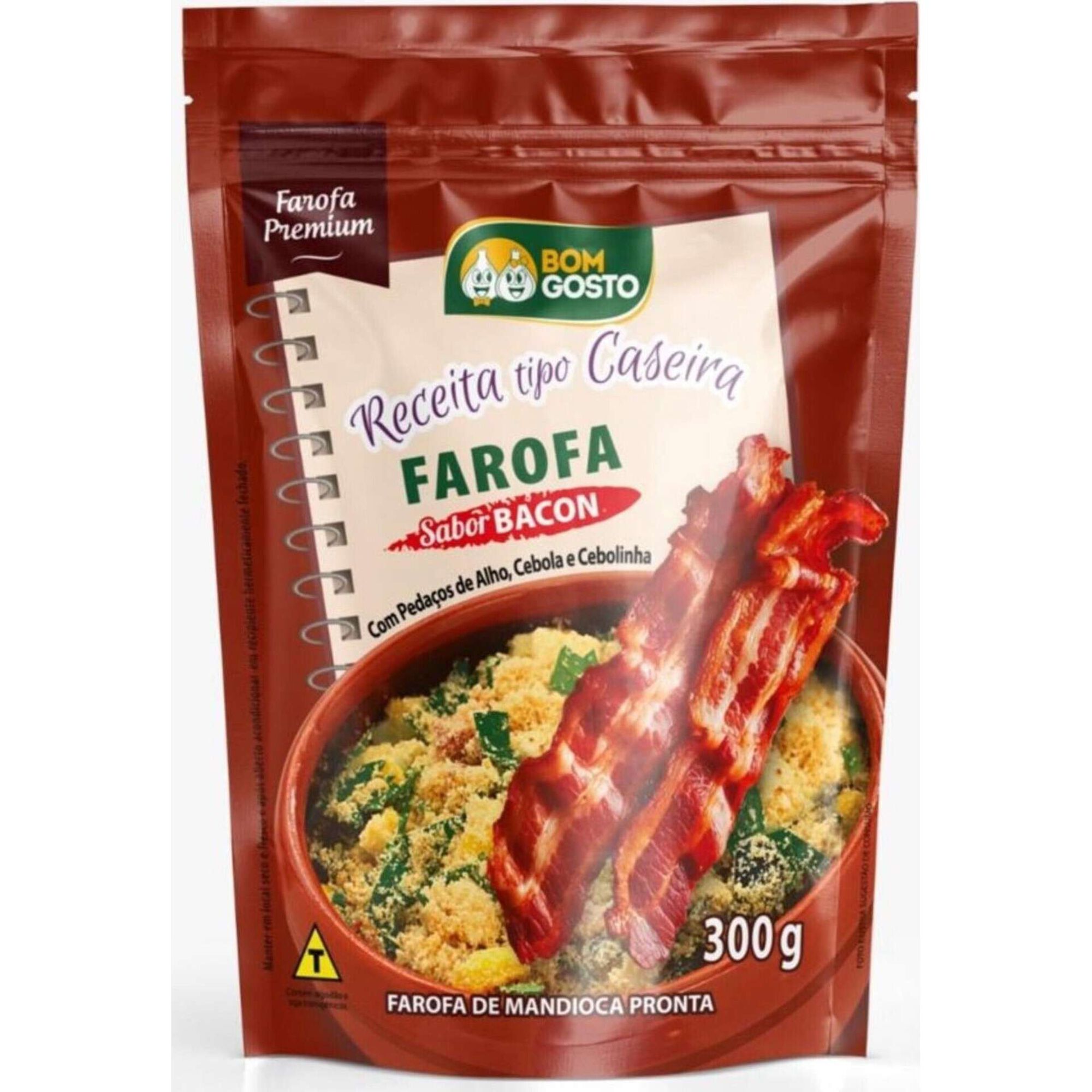 Farofa Caseira Bacon Bom Gosto