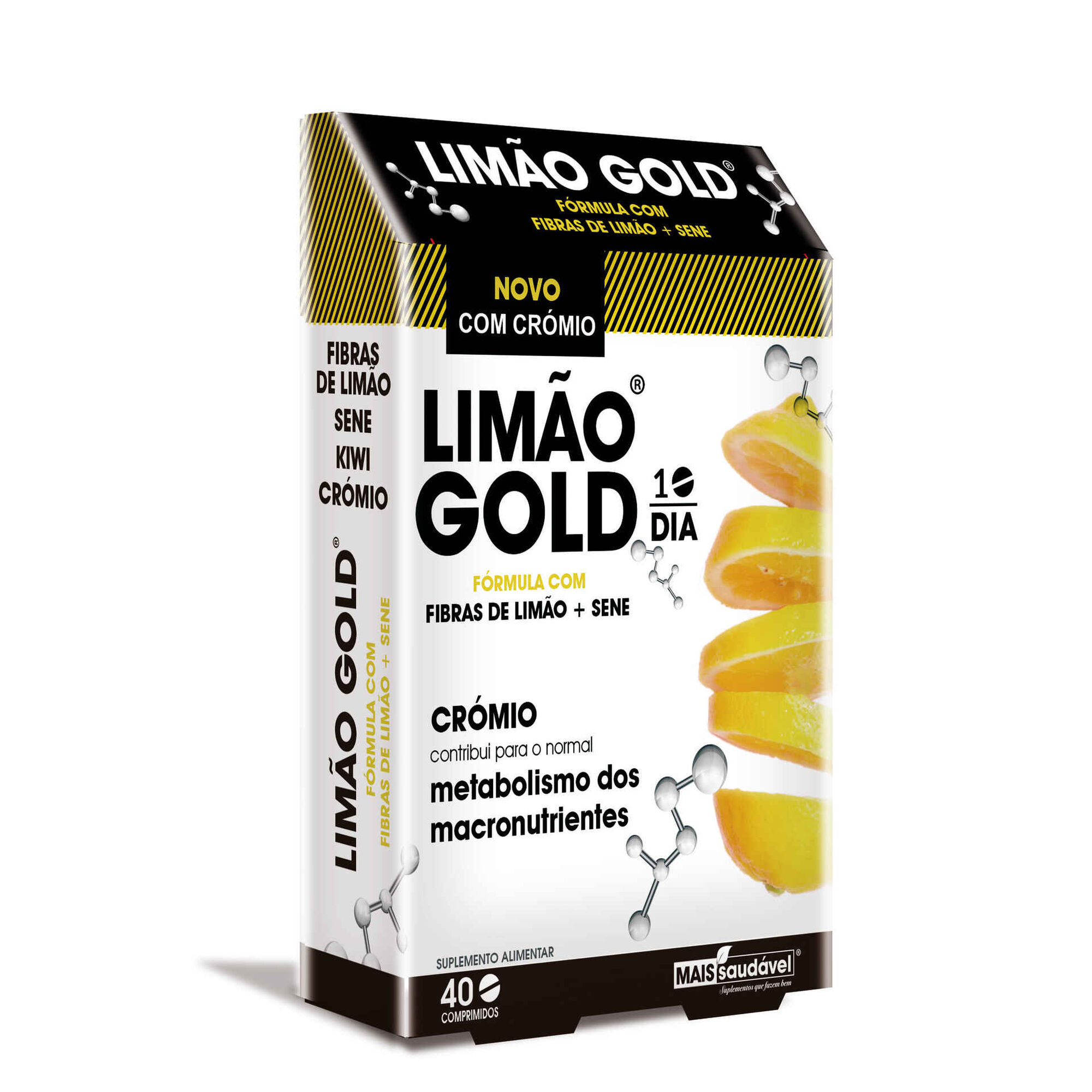 Suplemento Alimentar Limão Gold + Crómio