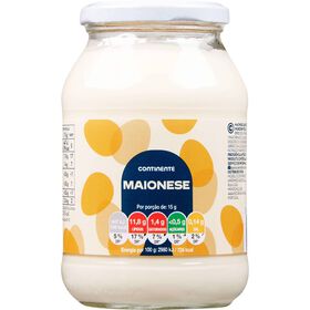 Maionese em Vidro sem Gl&uacute;ten Continente