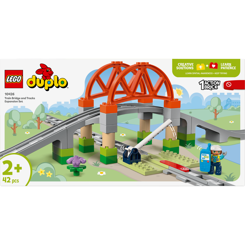 LEGO Duplo - Set de Expansão de Ponte e Carris para Comboio - 10426