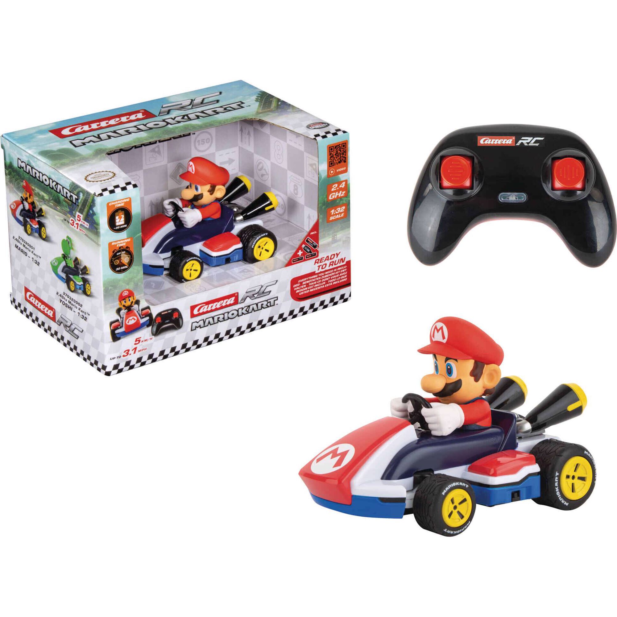 Carrera - Carro Telecomandado Mario Kart Race 1:32