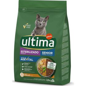 Ra&ccedil;&atilde;o para Gato S&eacute;nior Esterilizado Frango Affinity Ultima